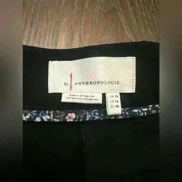 Anthropologie Sasha Button Fly Pockets High Rise - Picture 6 of 7